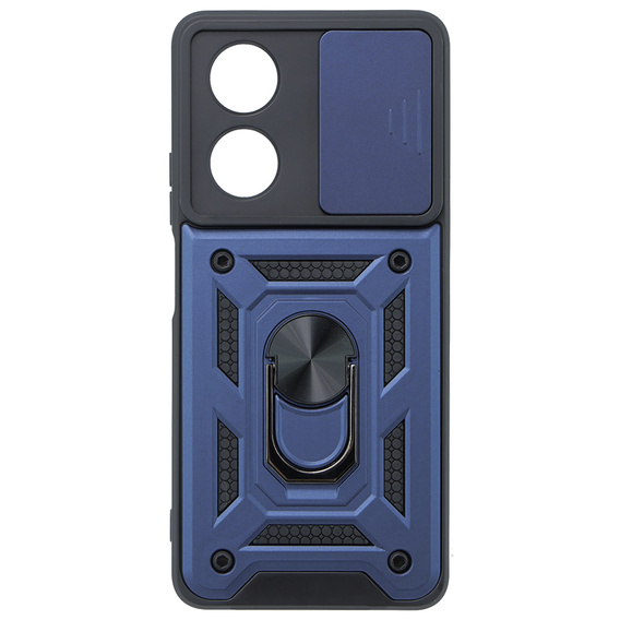 Чехол NOX Camera Slide Oppo A38 4G / Oppo A18 4G, CamShield Slide, синий