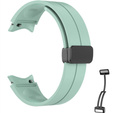 Силіконовий ремінець для Fitbit Inspire 3, Red Samsung Galaxy Watch 4 / 5 40/42/44/46/45MM PRO, Light Green