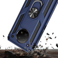 Бронированный Чехол до Xiaomi Redmi Note 9T 5G, Nox Case Ring, синий