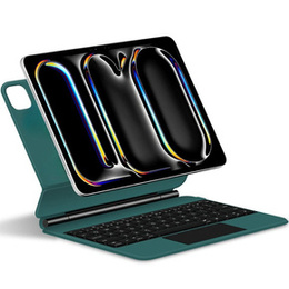 Обкладинка для клавіатури iPad Pro 13" 2024, Magnetic Keyboard Touchpad, зелений