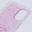 Чехол до Oppo A58 4G, Glittery, розовый