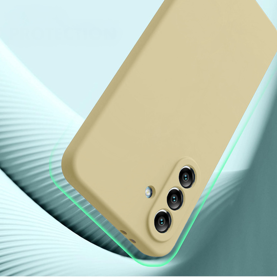 Чoхол до Samsung Galaxy A56 5G, Silicone Lite, бежевий