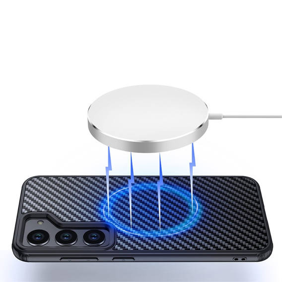 Чохол для Samsung Galaxy S23+ Plus, Carbon Kevlar