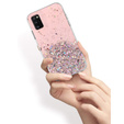 Чoхол до Samsung Galaxy A41, Glittery, рожевий