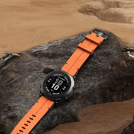 Кожаный ремешок Quickfit для часов Garmin Fenix 5X/6X/6X PRO/7X