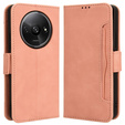 Футляр з клапаном для Xiaomi Redmi A3, Card Slot, рожевий