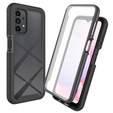 Чoхол Shockproof до Samsung Galaxy A13 4G, із захисним екраном, м'яти