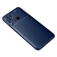 Чoхол до Xiaomi Redmi 10C, Carbon Gel, темно-синій 