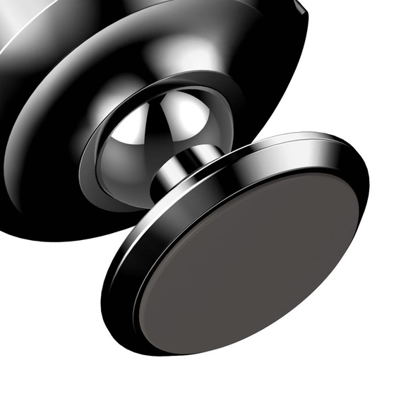Baseus Small Ears Uniwersalny Магнітний тримач для телефону на приладову панель автомобіля - Black