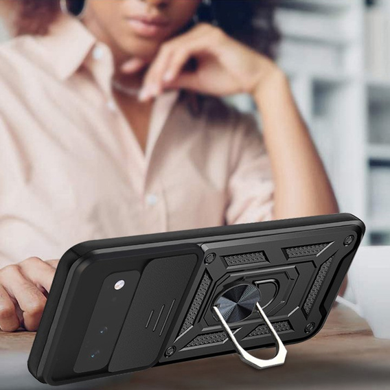 Чехол NOX Camera Slide Google Pixel 6, CamShield Slide, чёрный