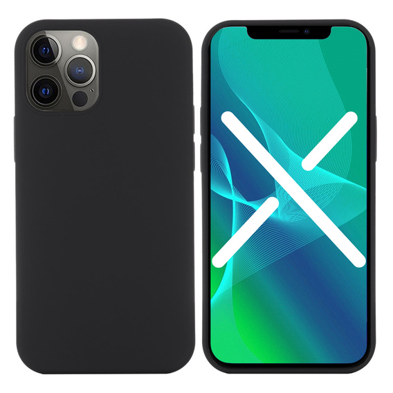 Чехол до iPhone 13 Pro Max, Silicone MagSafe, чёрный
