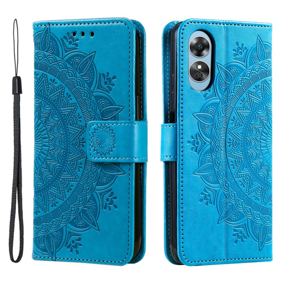 Чохол-книжка для Oppo A17, Mandala, м'яти