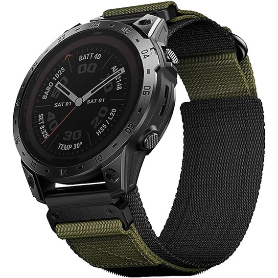 Нейлоновый ремешок Quickfit для Garmin Fenix 5/6/6 PRO/7 Forerunner 965/955/945