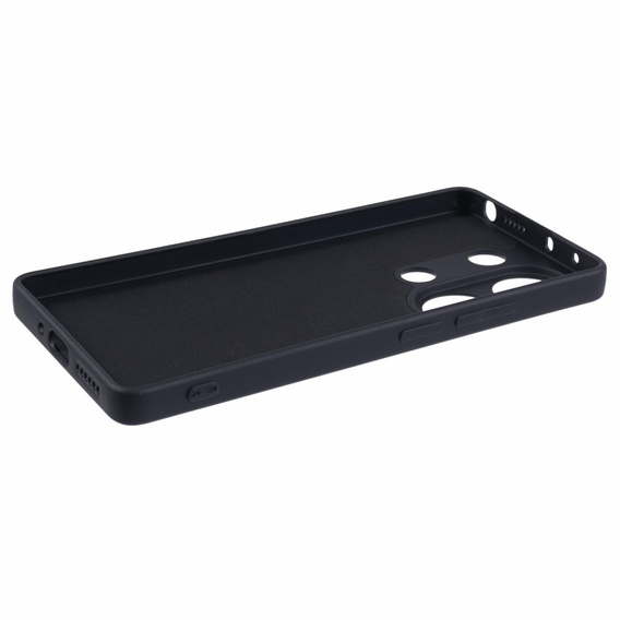 Чехол до Xiaomi Redmi Note 13 Pro 4G / Xiaomi Redmi Note 14S / Xiaomi Poco M6 Pro 4G, Silicone Lite, чёрный