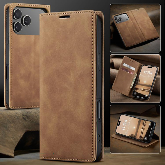 ERBORD Vintage чохол - фліп-гаманець для iPhone 17 Pro Max
