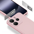 Чoхол до Xiaomi Redmi Note 14 4G, Silicone Lite, рожевий