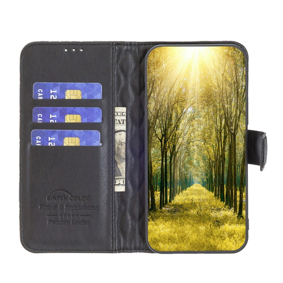 Чохол-книжка для Samsung Galaxy A15, Wallet, BINFEN COLOR, чорний