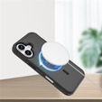 Чехол MagForce для iPhone 17, для MagSafe, бронированный, черный