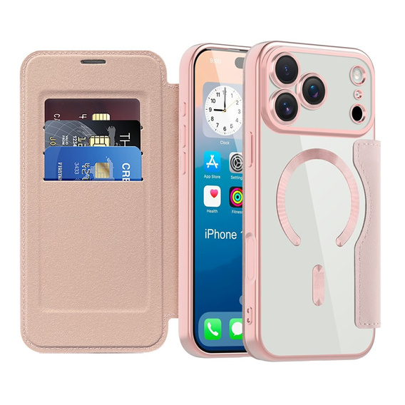 Флип-кейс Wallet MagSafe RFID с защитой камеры для iPhone 17 Pro Max