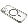 Чехол до iPhone 12, MagSafe Hybrid, зелёный