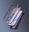 Броньований чохол для Samsung Galaxy S24 FE, Dexnor Full Body (Two Frames), фіолетовий