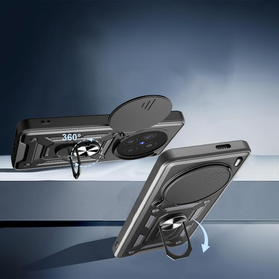 Чохол NOX Camera Slide Vivo X200 Pro 5G, CamShield Slide, чорний