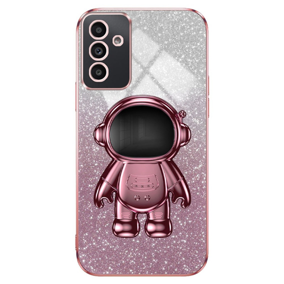 Чохол для Samsung Galaxy A15 4G / 5G, Glitter Astronaut, рожевий