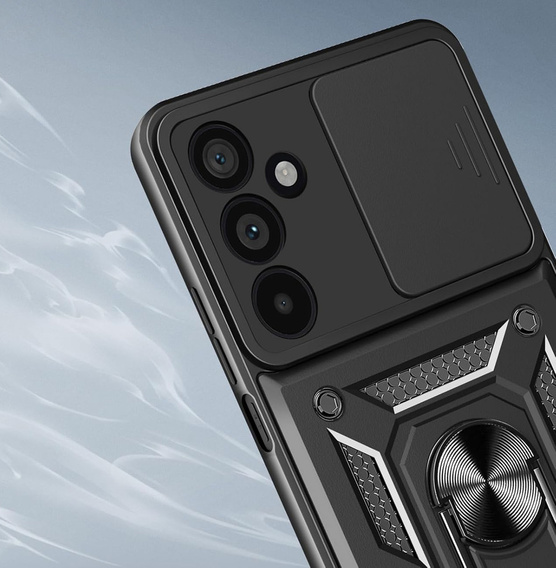 Чохол NOX Camera Slide Samsung Galaxy S25 FE, CamShield Slide, чорний