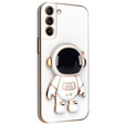 Чехол до Samsung Galaxy S23, Astronaut, белый