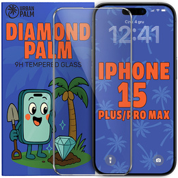 Захисне скло Diamond Palm для iPhone 15 Plus / 15 Pro Max