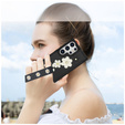 Чохол для Samsung Galaxy S25 Ultra, Leather Flower Card Slot, чорний