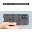 Чехол до Motorola Moto G73 5G, Rugged Shield, чёрный