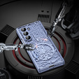 Чехол для Samsung Galaxy Z Fold6 5G, Mechanical Legend, синий