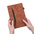 Чехол для Xiaomi Redmi Pad Pro / Xiaomi Poco Pad, Classic, с местом для стилуса, коричневый