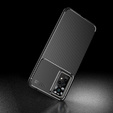 Чехол до Xiaomi Redmi Note 11 Pro 4G / 5G, Carbon Gel, чёрный