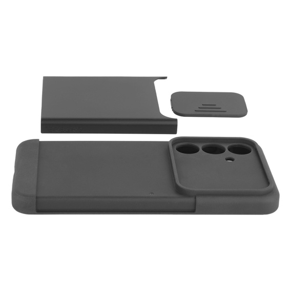 Чoхол до Samsung Galaxy S24, ERBORD CamProtect Slide Camera, чорний
