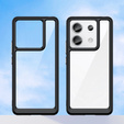 Чехол до Xiaomi Redmi Note 13 Pro 5G, Fusion Hybrid, прозрачный / черный