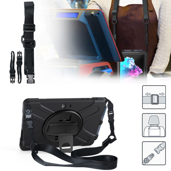 Чехол для Microsoft Surface Go/Go 2/Go 3, XShape, Black