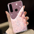 Чoхол до Samsung Galaxy A40, Glittery, рожевий
