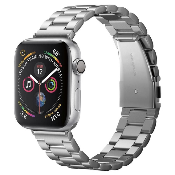 Браслет SPIGEN для Apple Watch 1/2/3/4/5/6/7/SE (42/44MM), Modern Fit Band, Silver