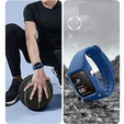 Ремінець + чохол Suritch для Apple Watch 4/5/6/7/8/SE 44/45mm, синій