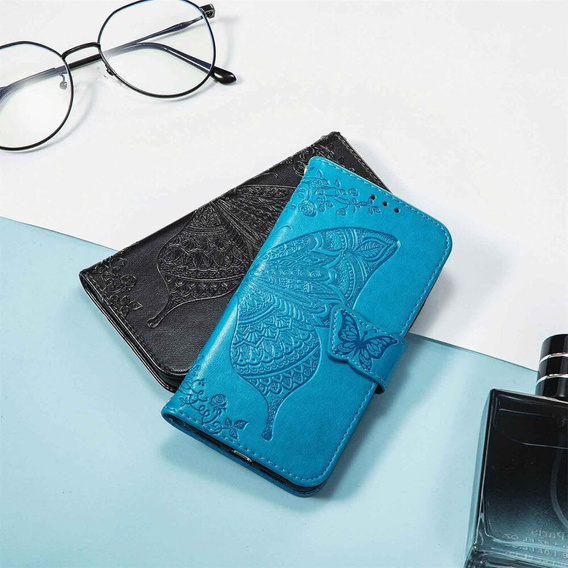 Чохол-книжка для Motorola Edge 50 Fusion 5G, Butterfly, м'яти