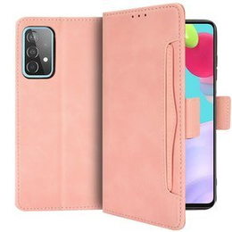 Откидной чехол для Samsung Galaxy A72 5G, Card Slot, розовый