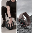 Ремінець + чохол Suritch для Apple Watch 4/5/6/7/8/SE 44/45mm, коричневий