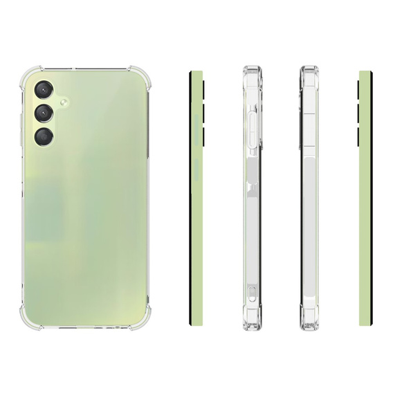 Чехол до Samsung Galaxy A15 4G / 5G, Dropproof, прозрачный
