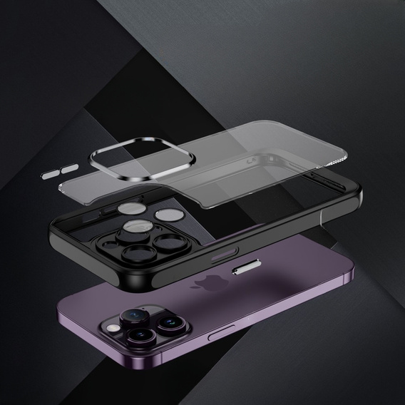 Чехол для iPhone 15 Pro, ERBORD Impact Guard, черный