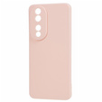Силиконовый чехол для Honor 90, тонкий, розовый