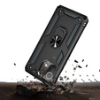 Бронированный Чехол до Xiaomi Mi 11 Lite / Mi 11 Lite 5G / 11 Lite 5G NE, Nox Case Ring, чёрный