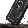 Бронированный Чехол до Samsung Galaxy A20E, Nox Case Ring, чёрный