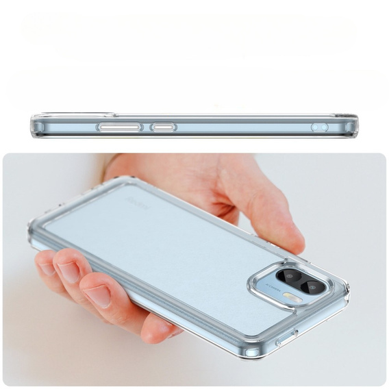 Чехол до Xiaomi Redmi A1 4G / A2 4G, Fusion Hybrid, прозрачный
